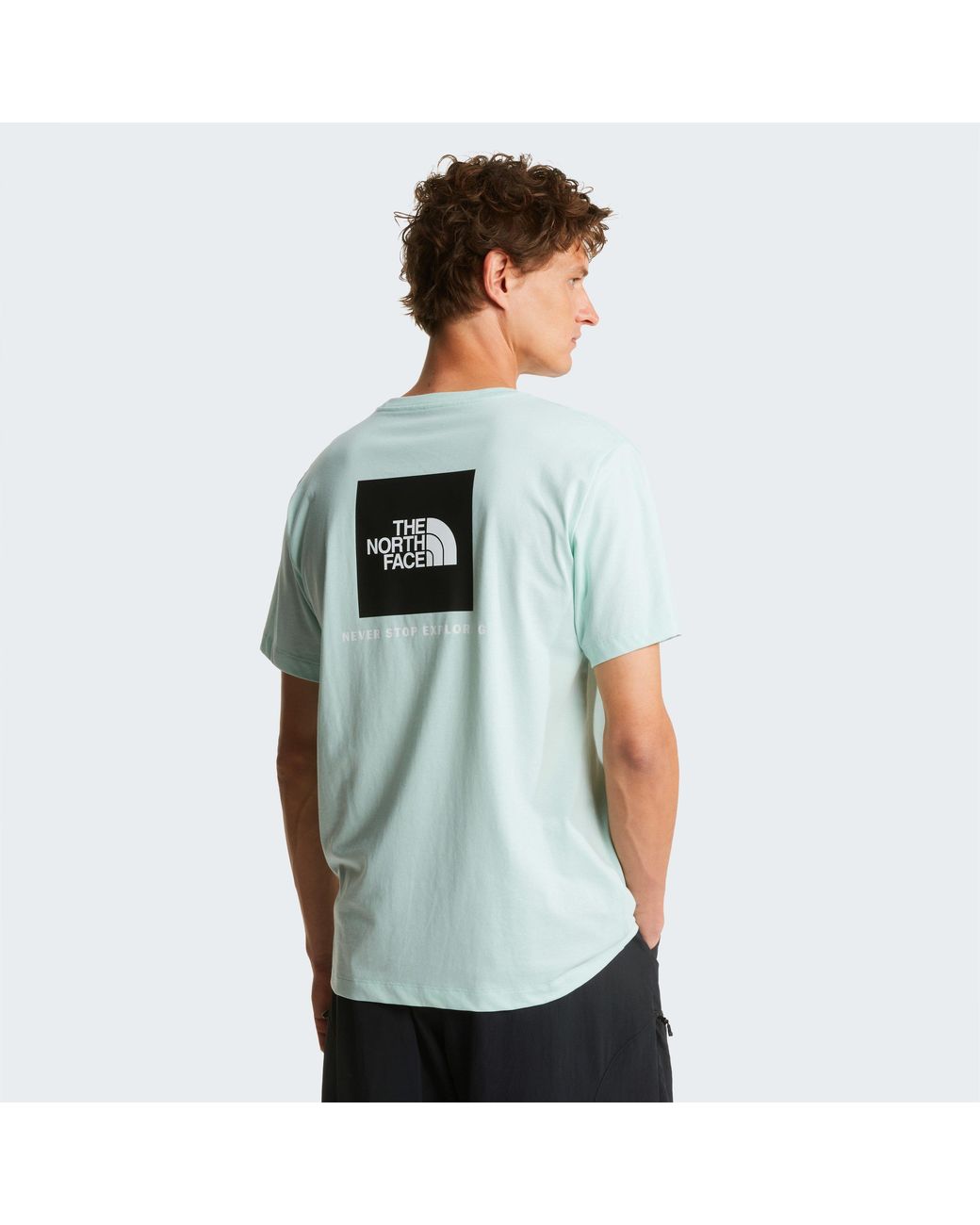 The North Face Blue Never Stop Exploring Regular Fit T-Shirt for men