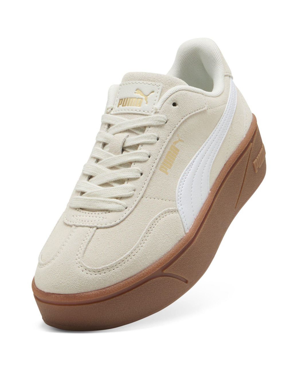 PUMA White Club Era Ii Platform Trainers