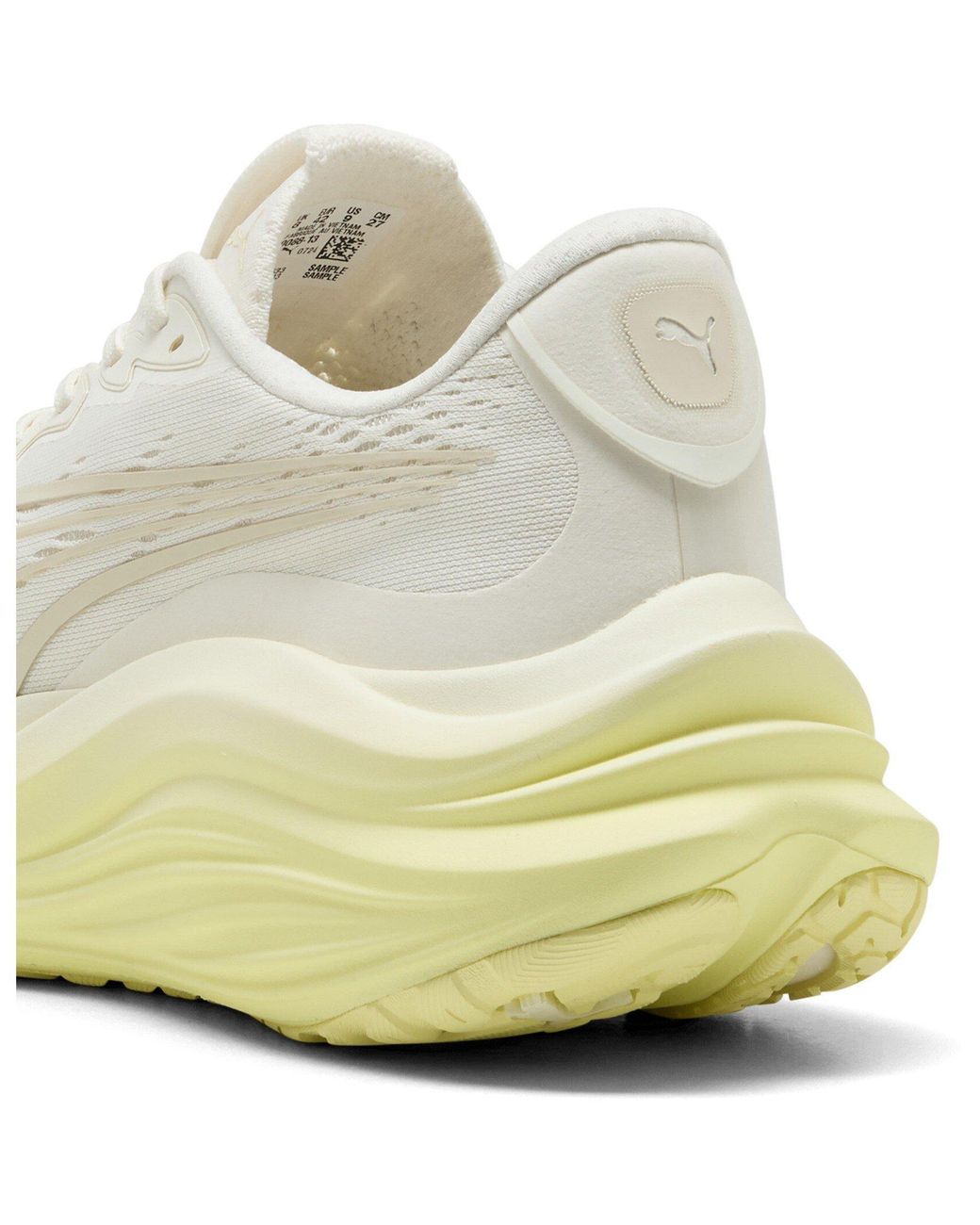 PUMA White Magmax Nitro Running Shoes for men