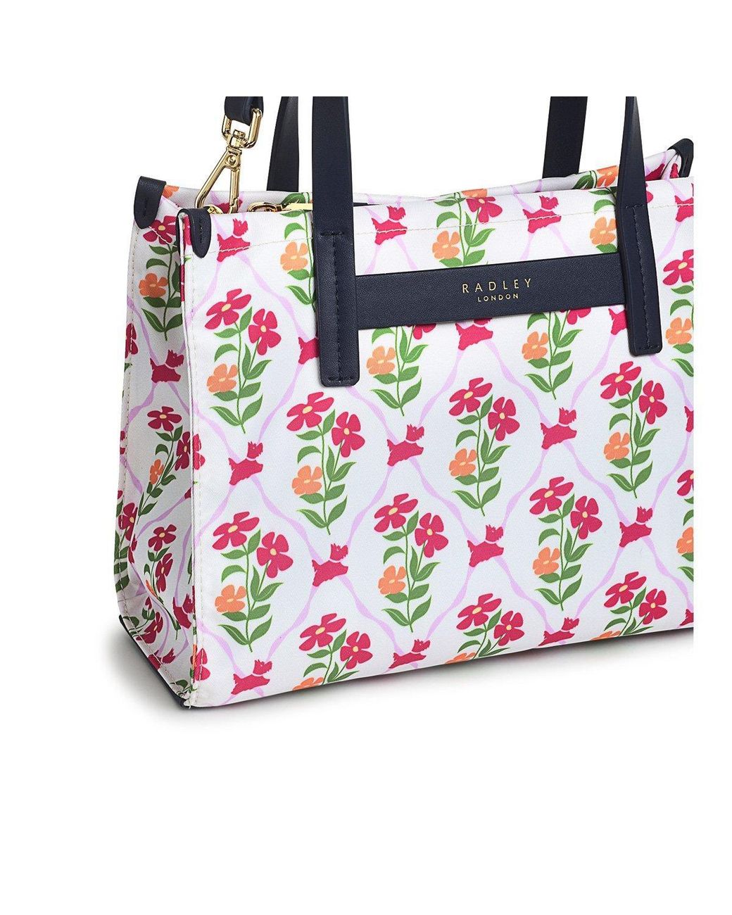 Radley Black Floral Shoulder Bags