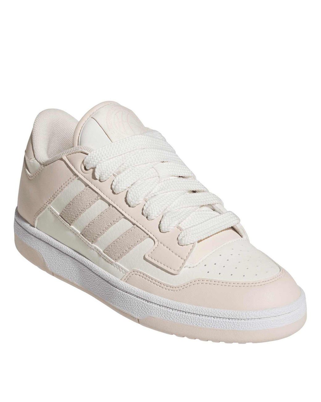 Adidas White Rapid Court Low W Trainers