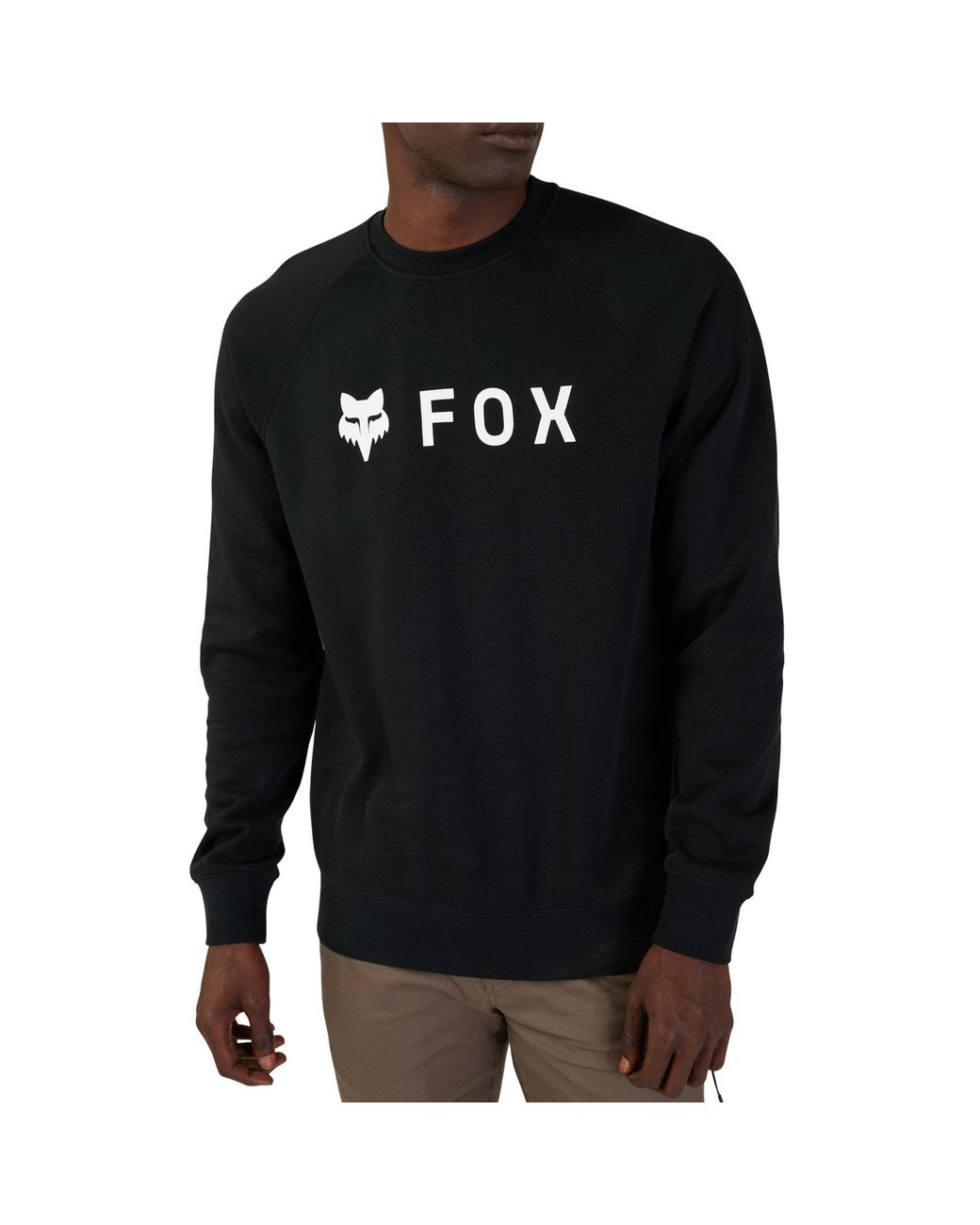 Fox Black Absolute Crew Sweatshirt for men
