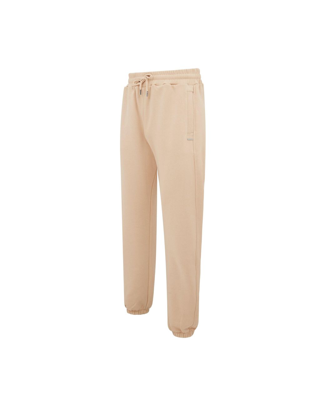 Mallet Natural Closed Hem Fleece Joggers for men