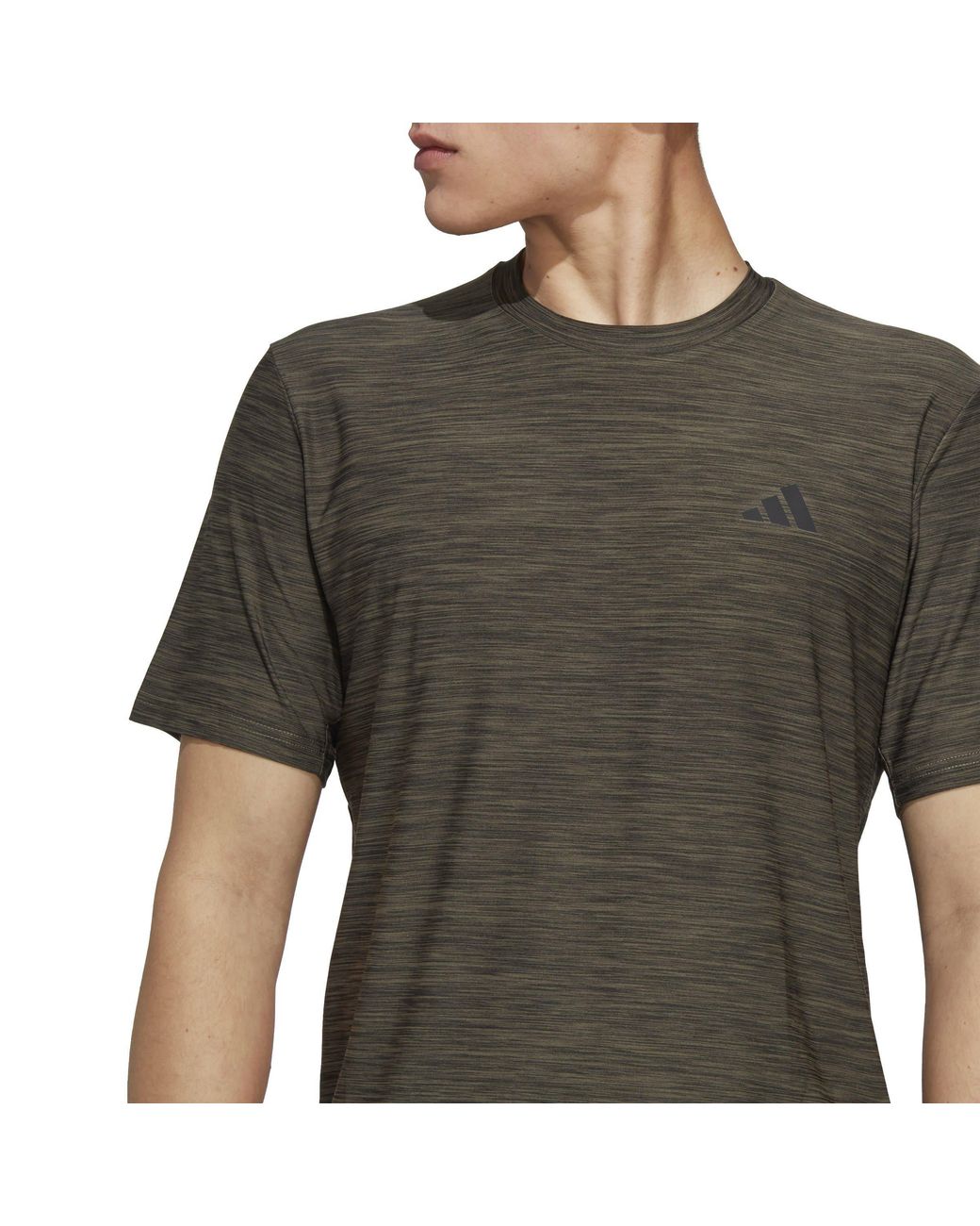 Adidas Green Train Essentials Stretch Training T-Shirt for men