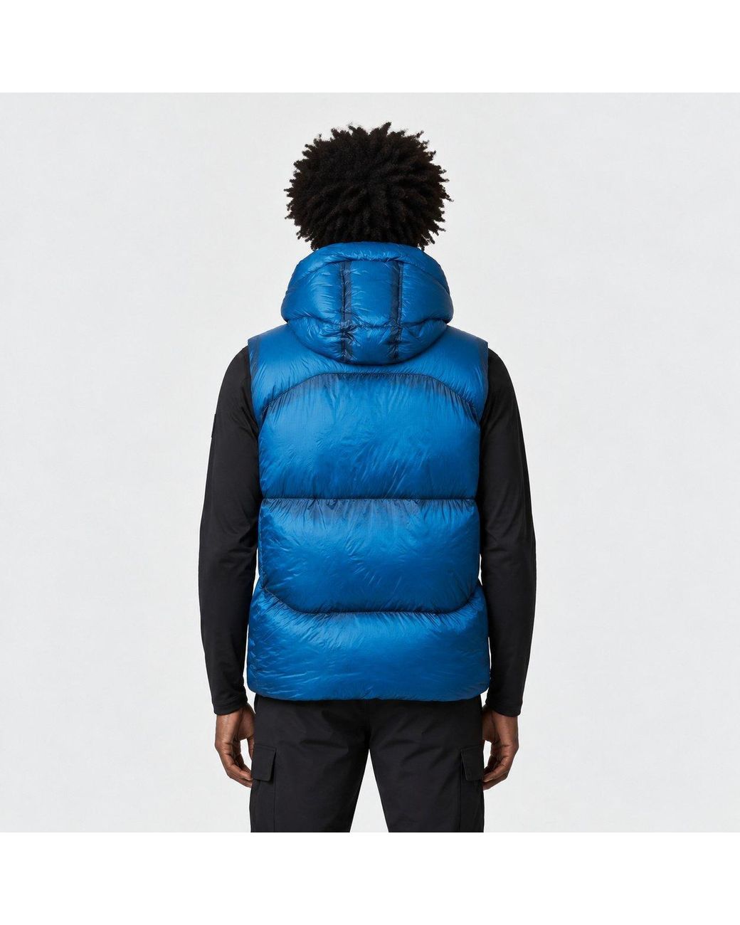 ARCTIC ARMY Blue Cryoshell Insulated Heavyweight Gilet for men