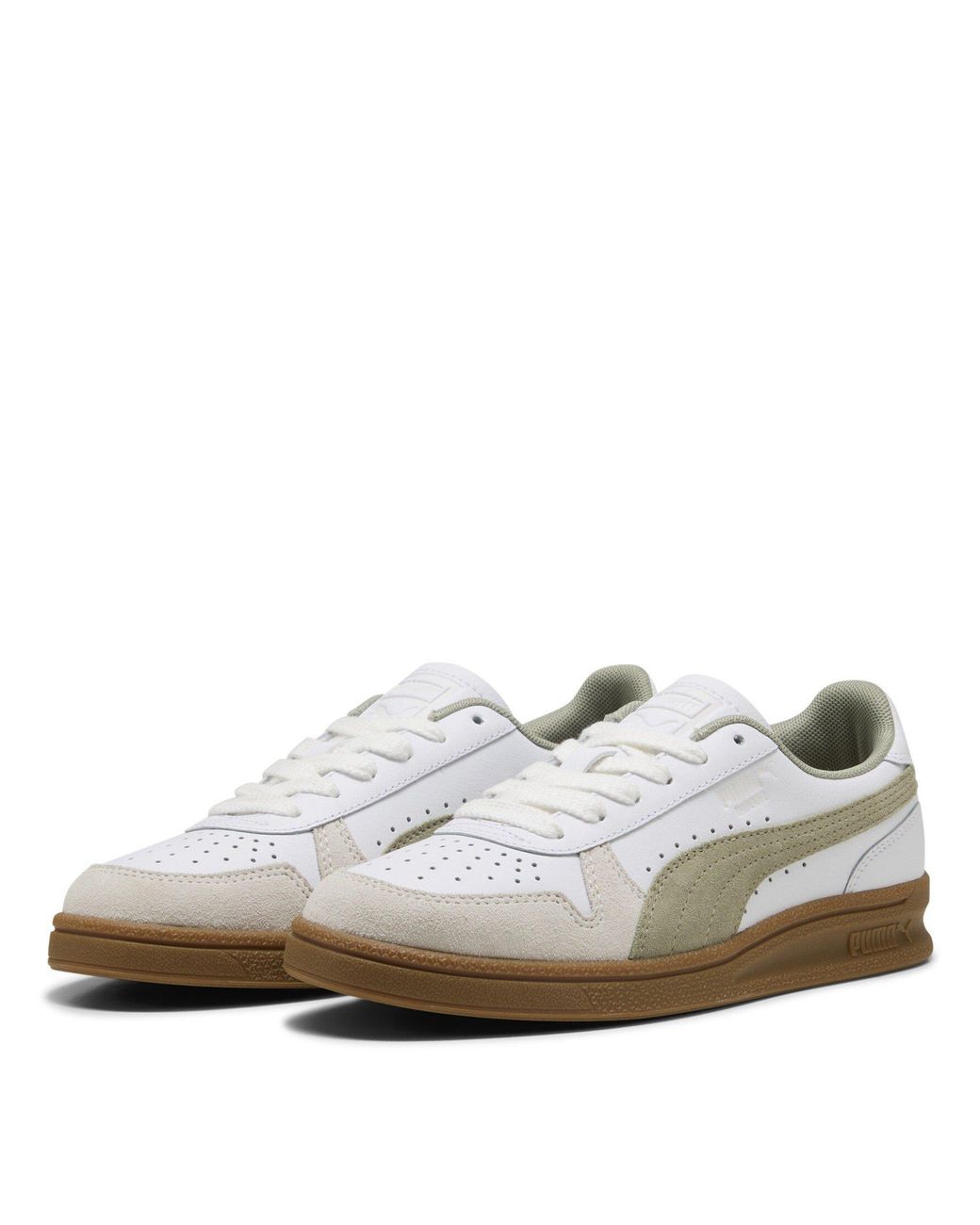 PUMA White Indoor Low-Top Trainers for men