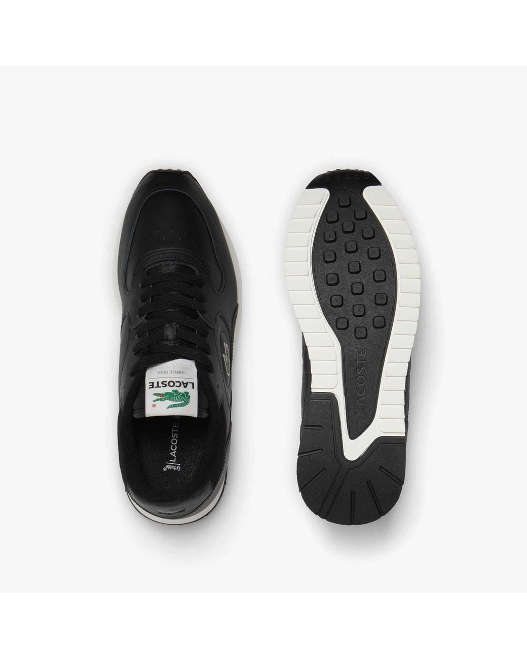 Lacoste Black Line Track Trainers for men