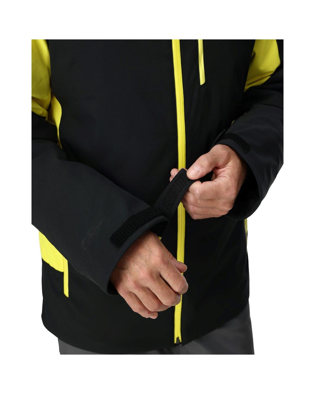 Spyder Black Vertex Waterproof Weather Resistant Ski Jacket for men