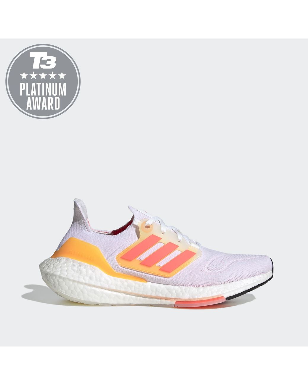 Adidas Pink Ultraboost 22 Running Shoes