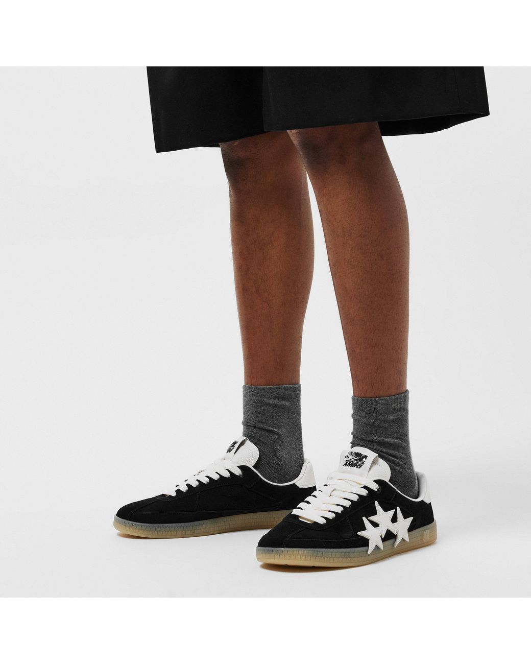 Amiri Black Suede Pacific Sneakers for men