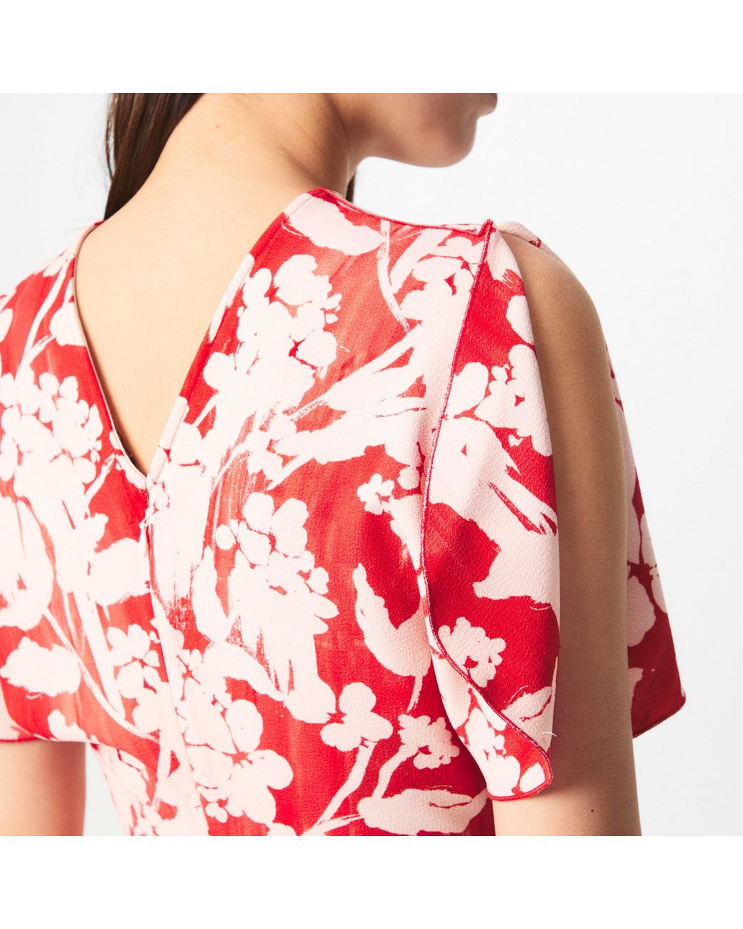 Victoria Beckham Gathered Midi Dress