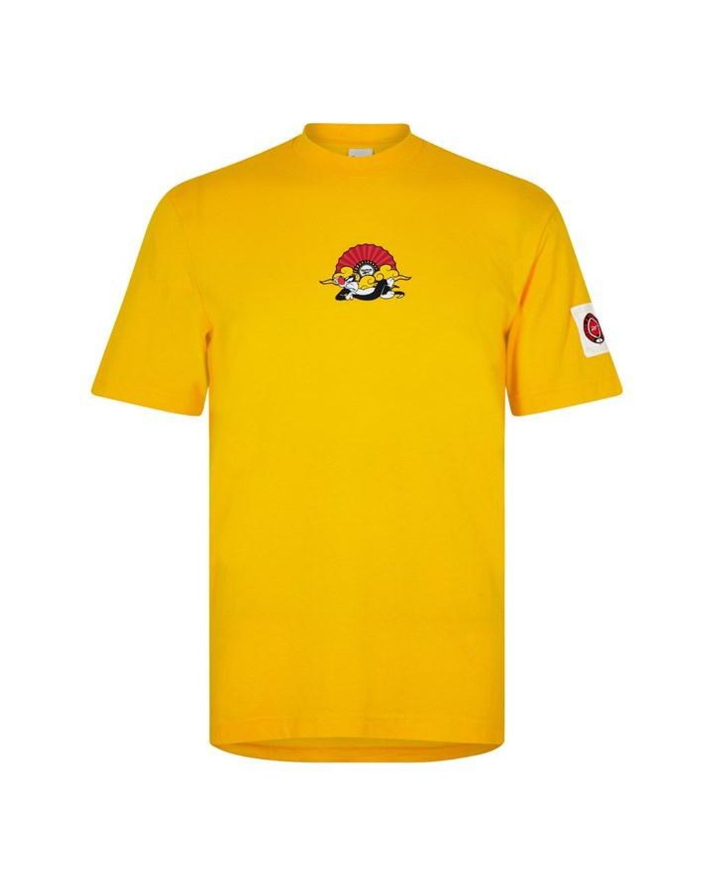 Reebok t shirt yellow online