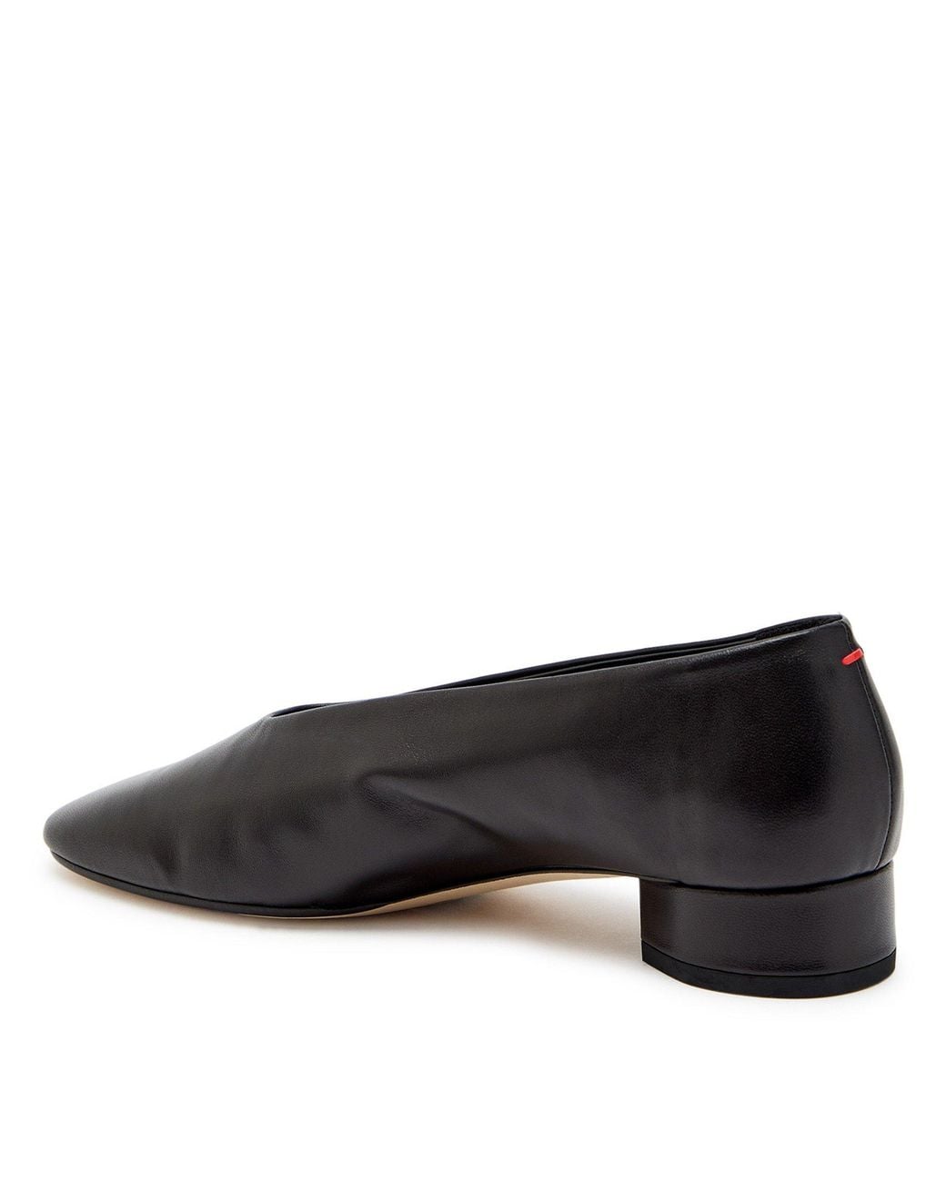 Aeyde Black Delia Nappa Leather Ballet Pumps