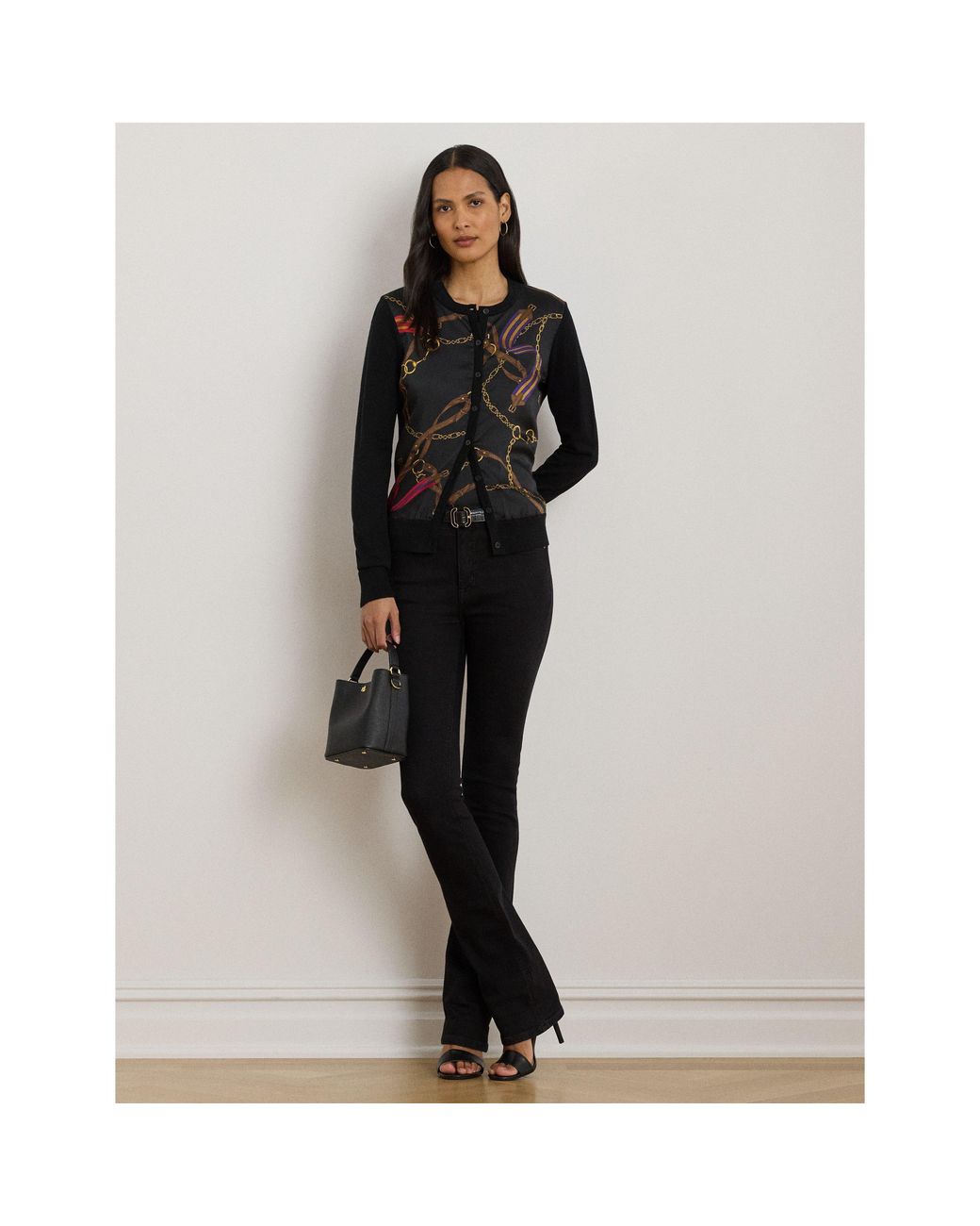 Ralph Lauren Black Ofryah Crew Neck Jumper