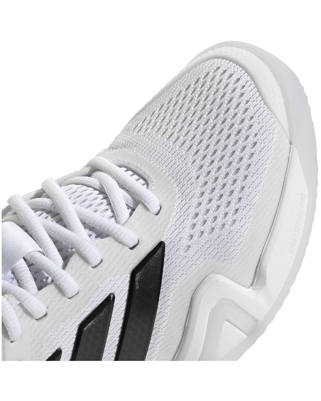 Adidas White Barricade 14 Tennis Shoes