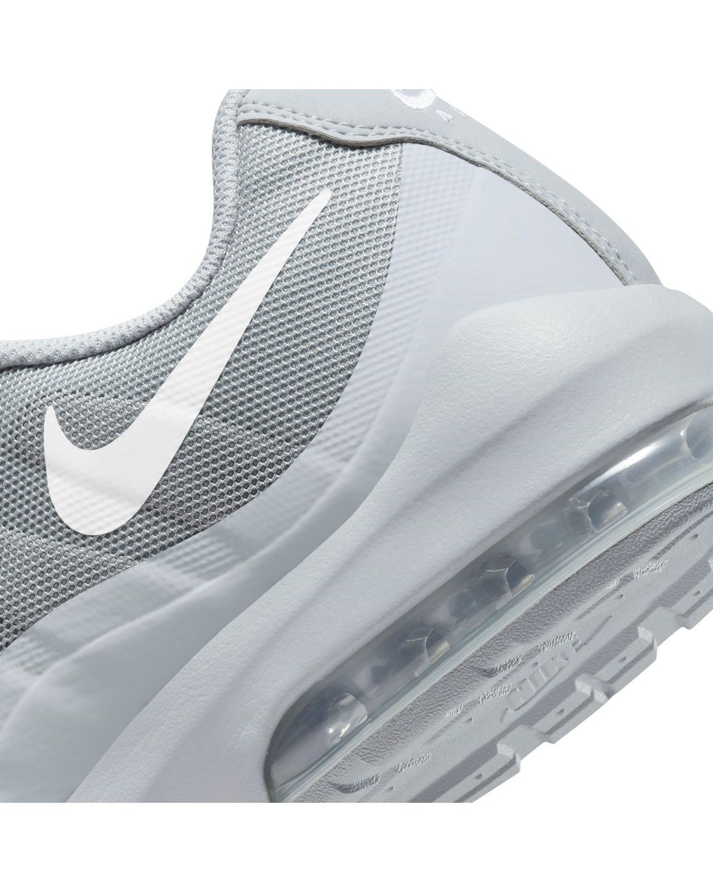 Nike Gray Air Max Invigor Shoes for men