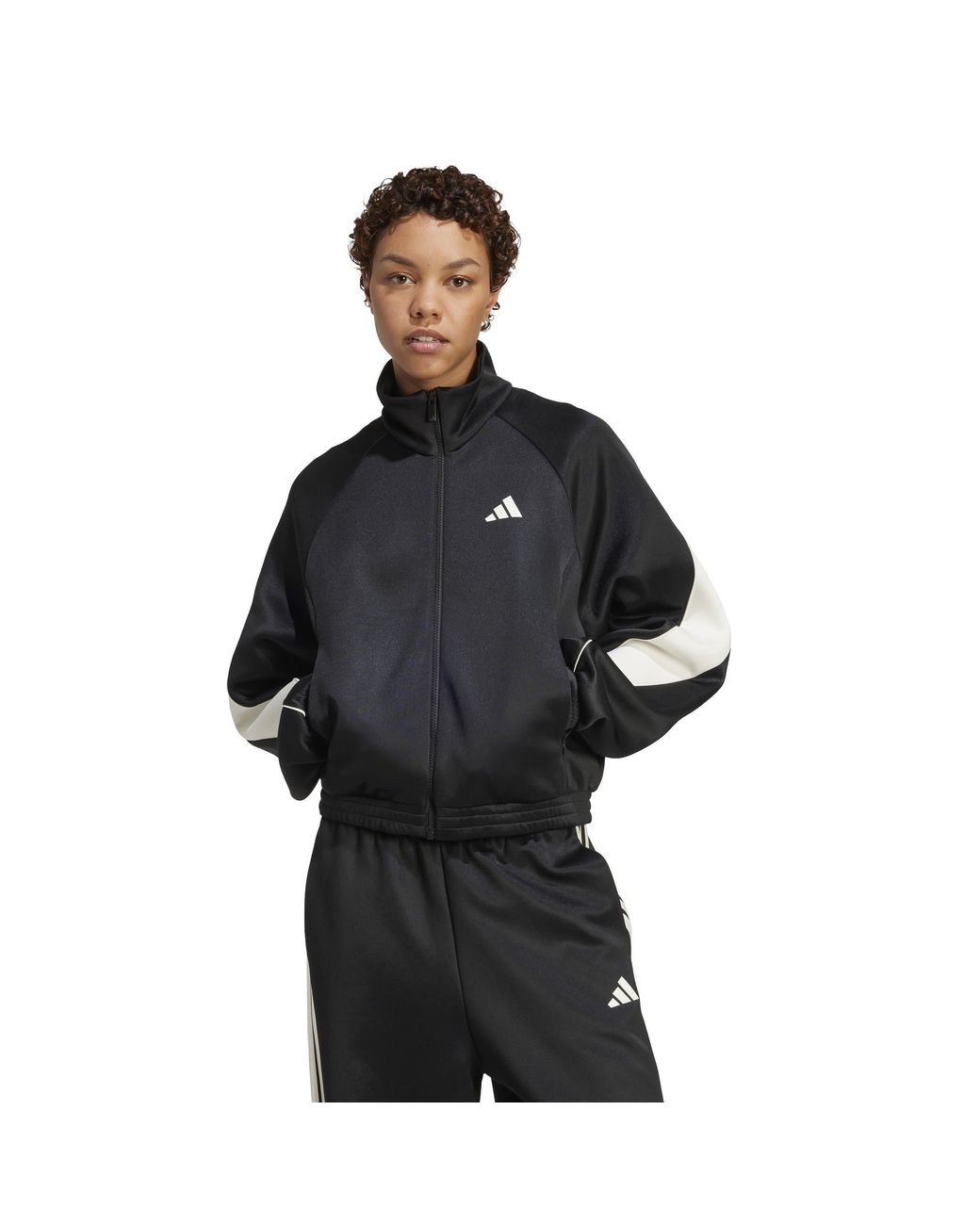 Adidas Black Tracksuit Top