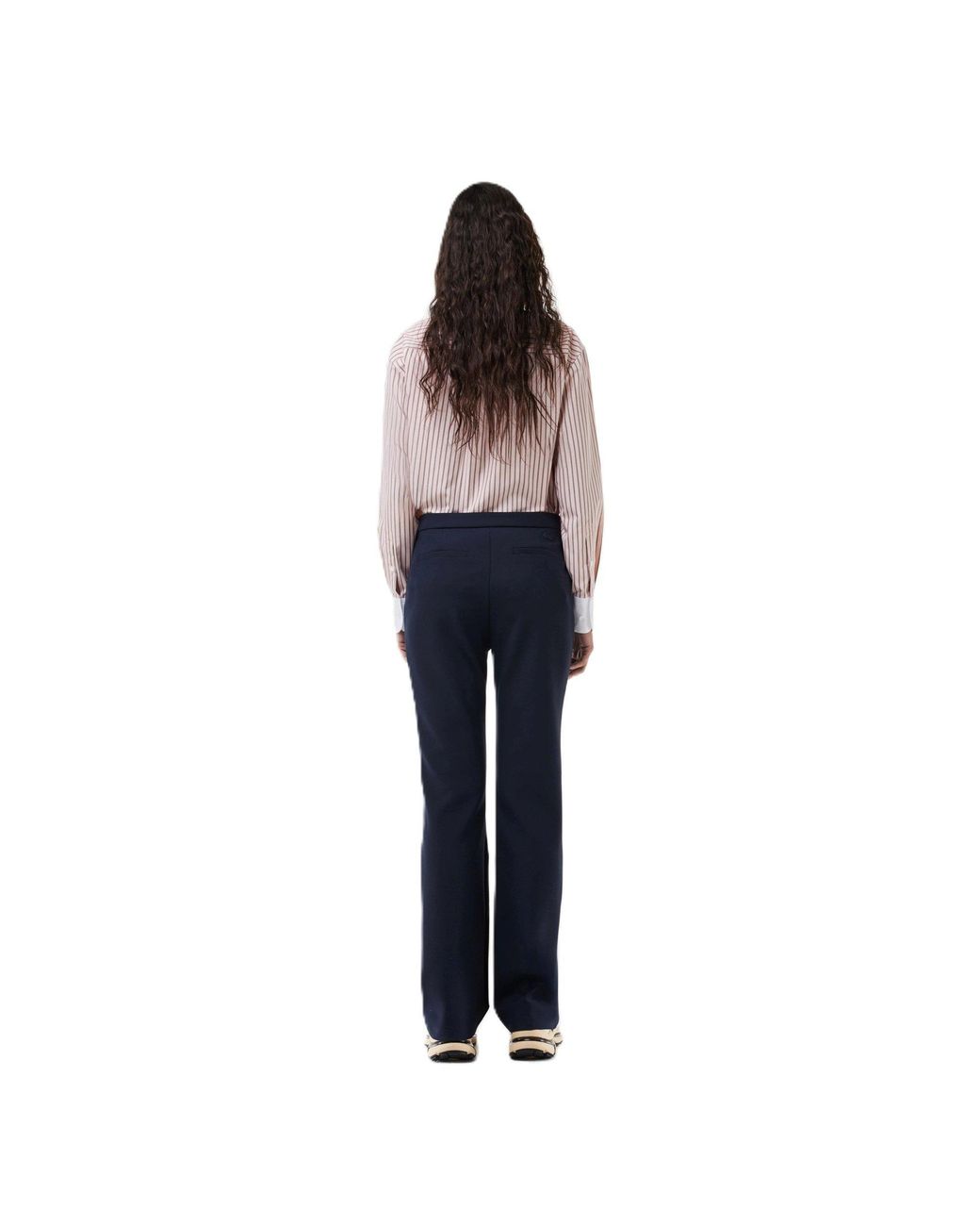 Lacoste Blue Flared Trousers