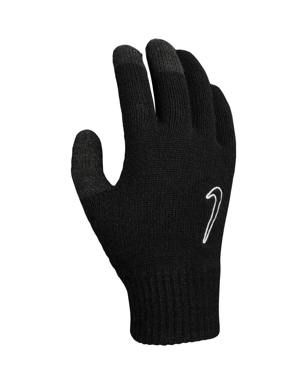 Nike Black Knit Grip Gloves