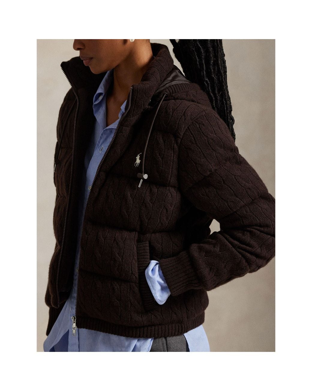 Polo Ralph Lauren Black Insulated Short Puffer Jacket