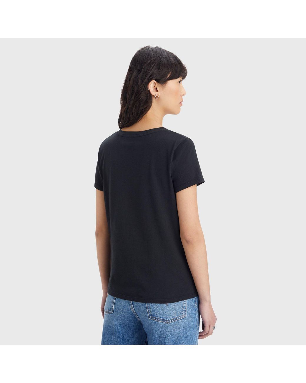 Levi's Black V-Neck 2 Pack T-Shirts for men