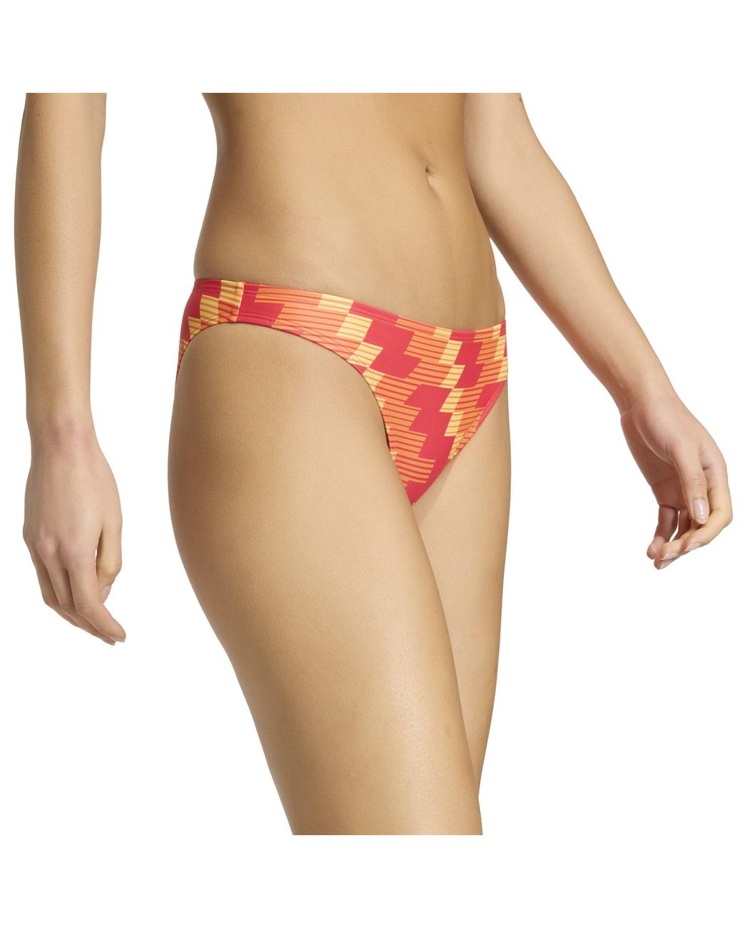 Adidas Red Two Piece Swimsuit