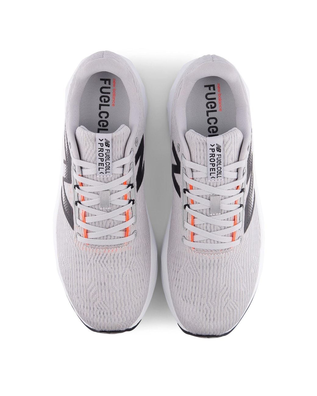 New Balance Gray Fuelcell Propel V5 Running Shoes for men