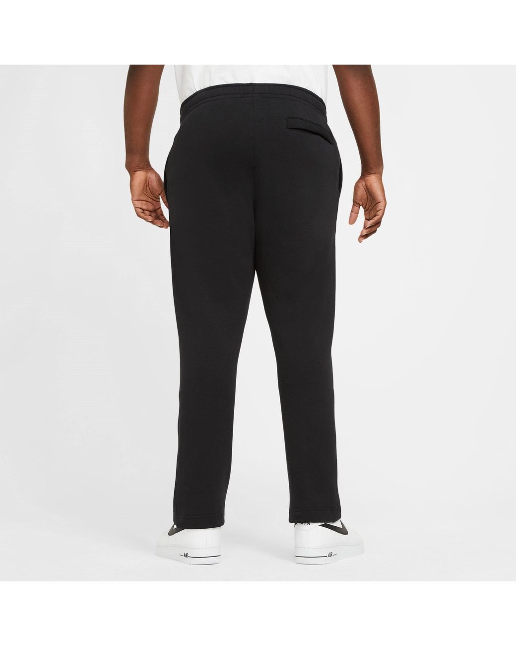 Nike Black Sportswear Club Fleece Pants for men