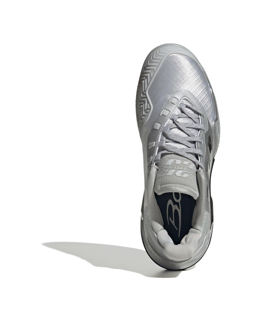 Adidas Gray Barricade 13 Edition Tennis Shoes