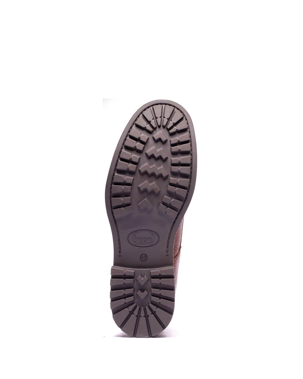 Base London Red Mercer Toe Cap Boot for men