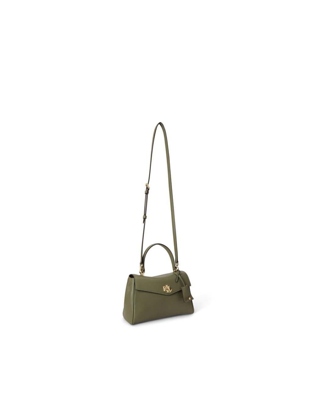 Ralph Lauren Green Top Handle Bag