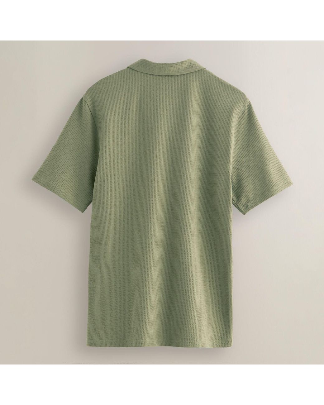 Regatta Green Delray Cotton V-Neck Short-Sleeve Polo for men