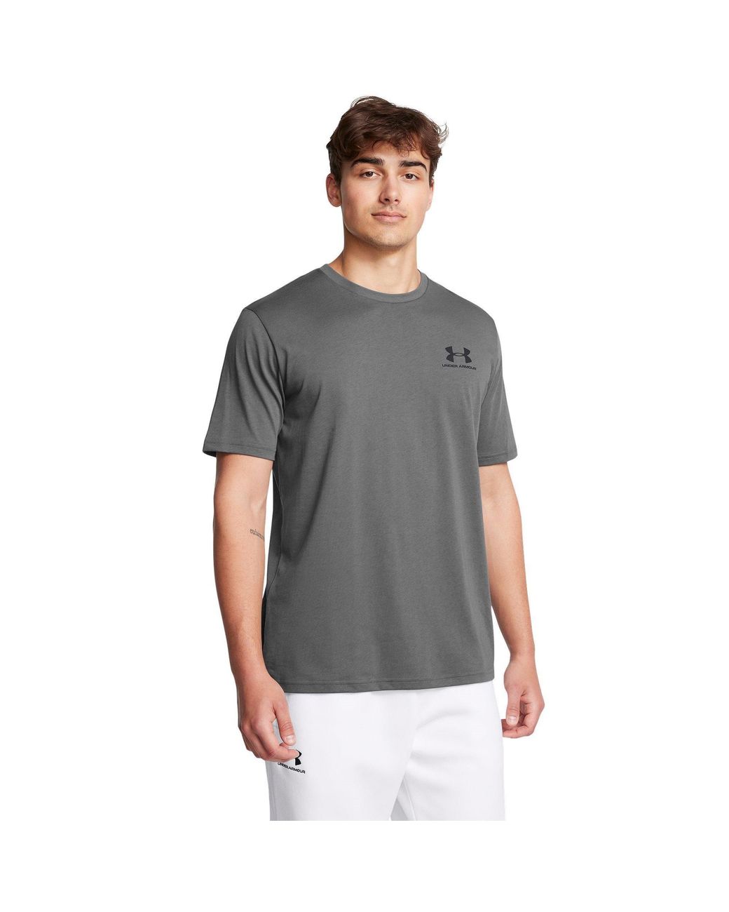 Under Armour Gray Logo T-Shirt for men