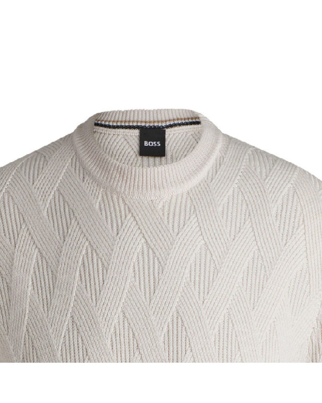 Boss Gray H Elfredo Knitted Top for men