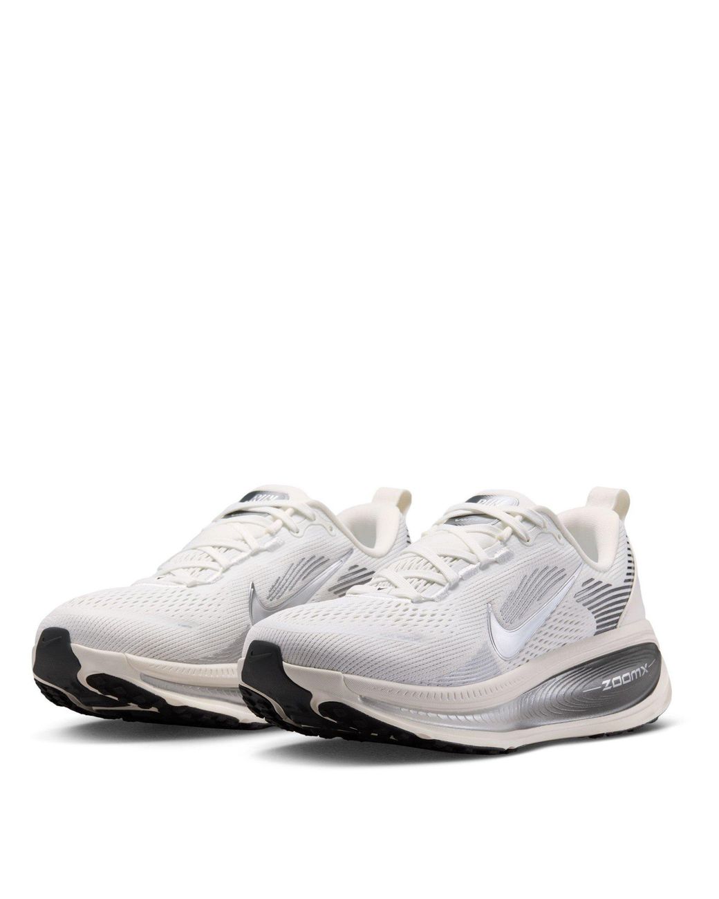 Nike White Vomero 18 Road Running Shoes