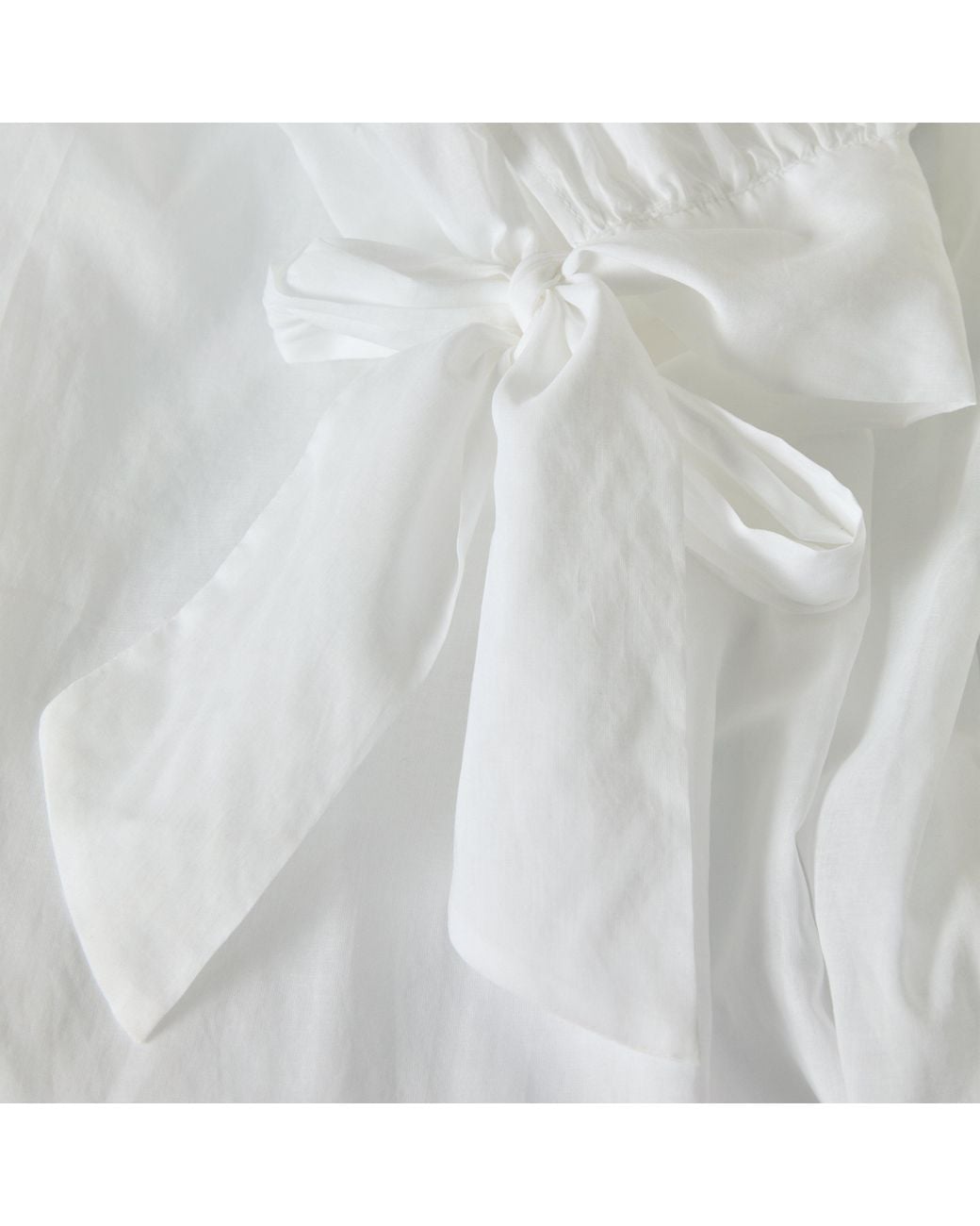 ANDAMANE White Noor Tie Maxi Parachute Pants