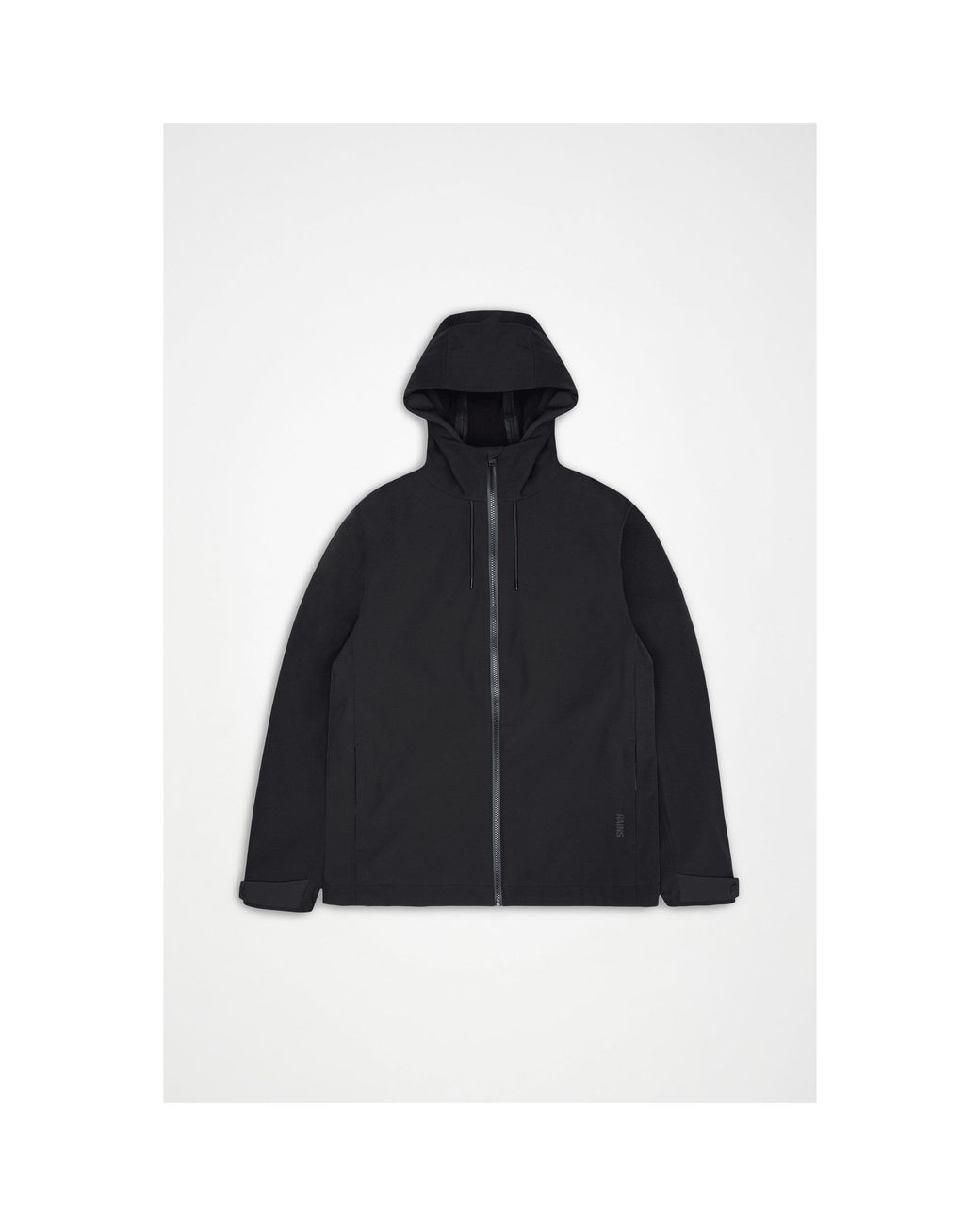 Rains Black Suva Softshell Waterproof Jacket