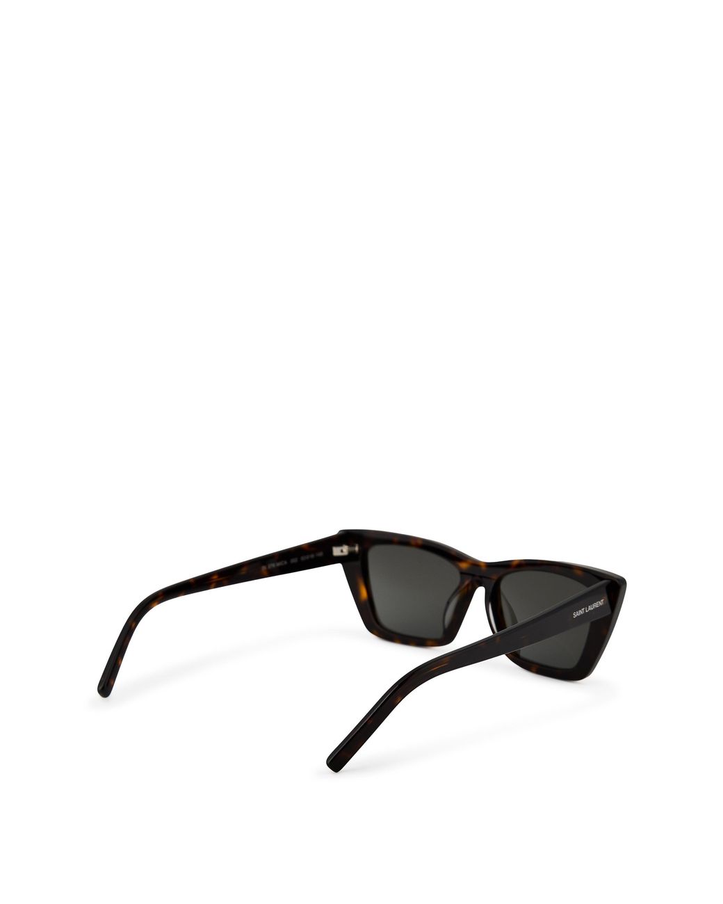 Saint Laurent Gray Sl 276 Mica Cat-Eye Sunglasses