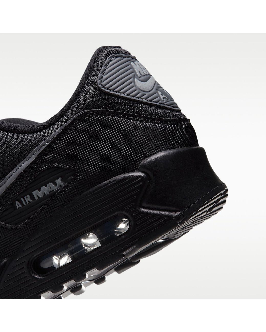 Nike Black Air Max 90 Shoes for men