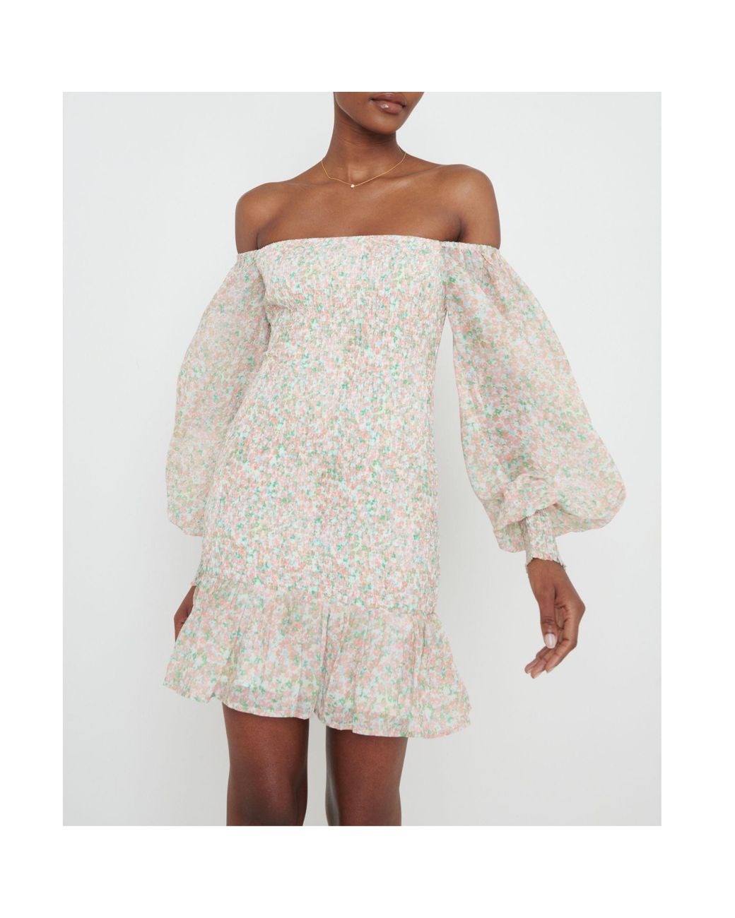 Pretty Lavish White Libby Mini Dress