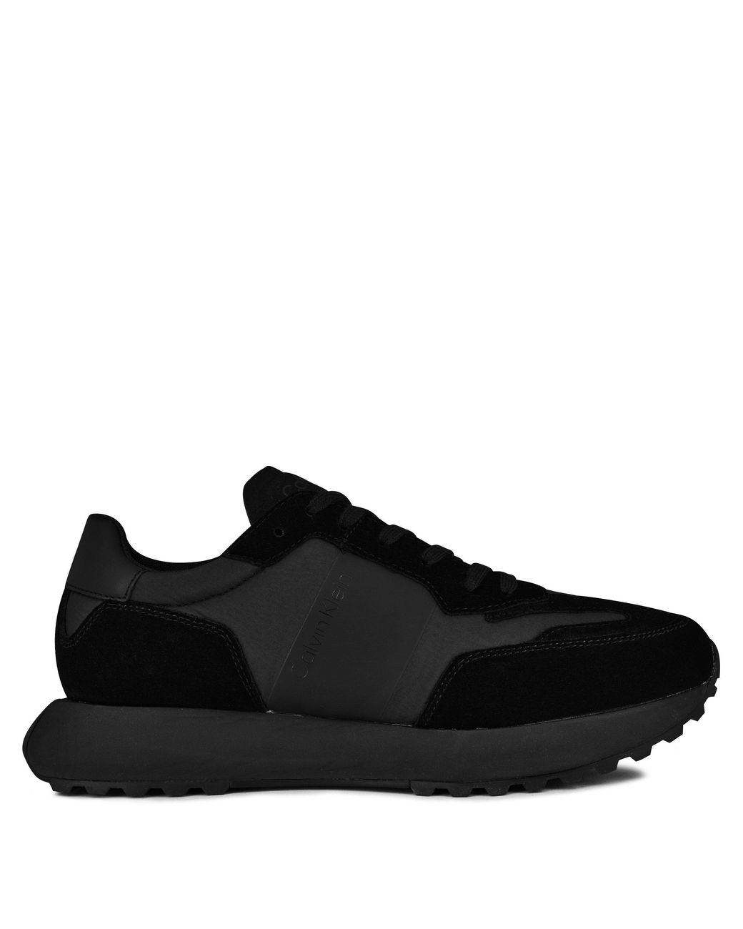 Calvin Klein Black Suede Trainers for men