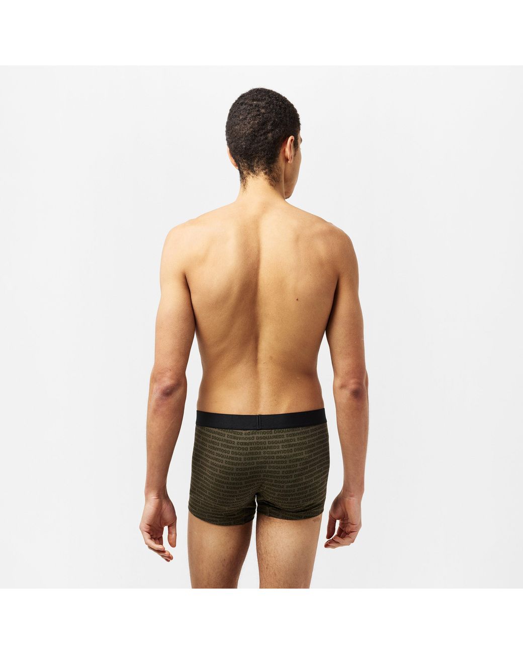 DSquared² Green Breathable Boxers for men