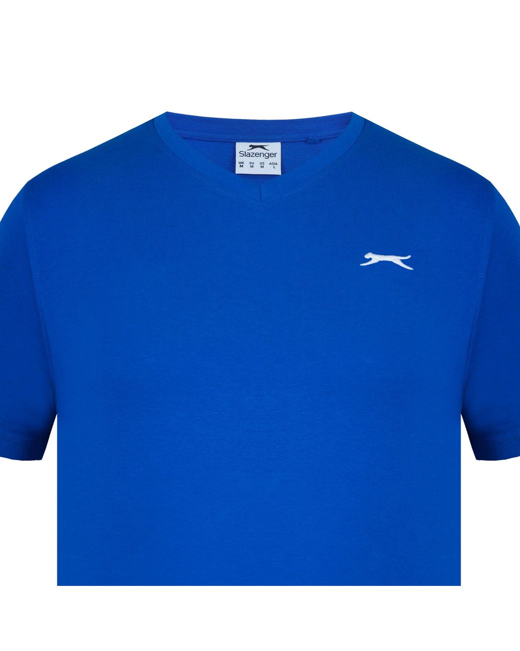 Slazenger 1881 Blue V Neck T Shirt for men