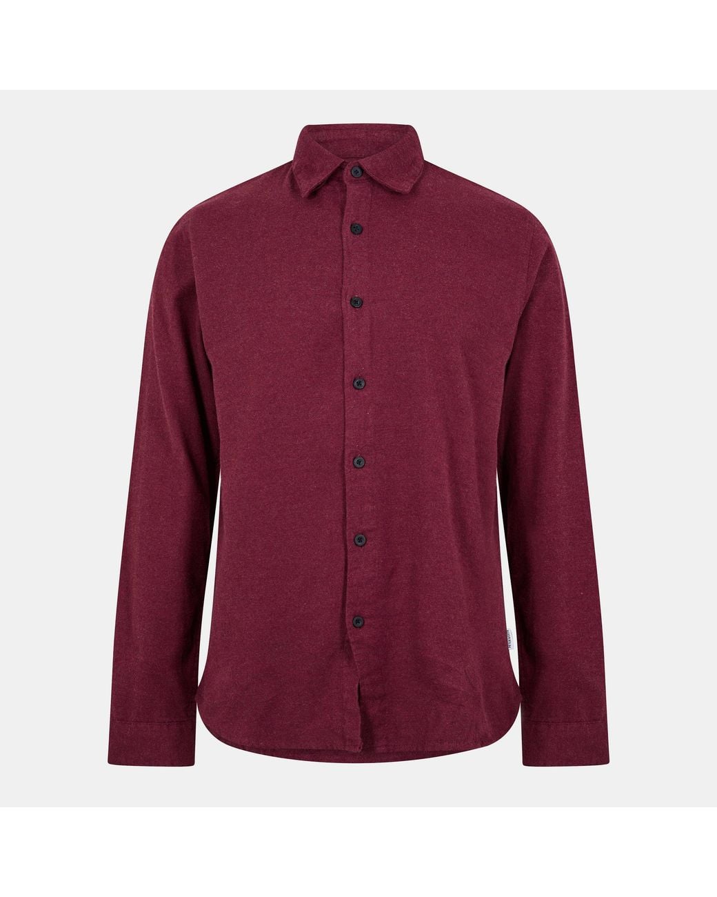 Peter Werth Red Long Sleeve Plain Shirt for men