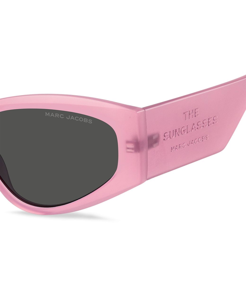 Marc Jacobs Pink Round Sunglasses