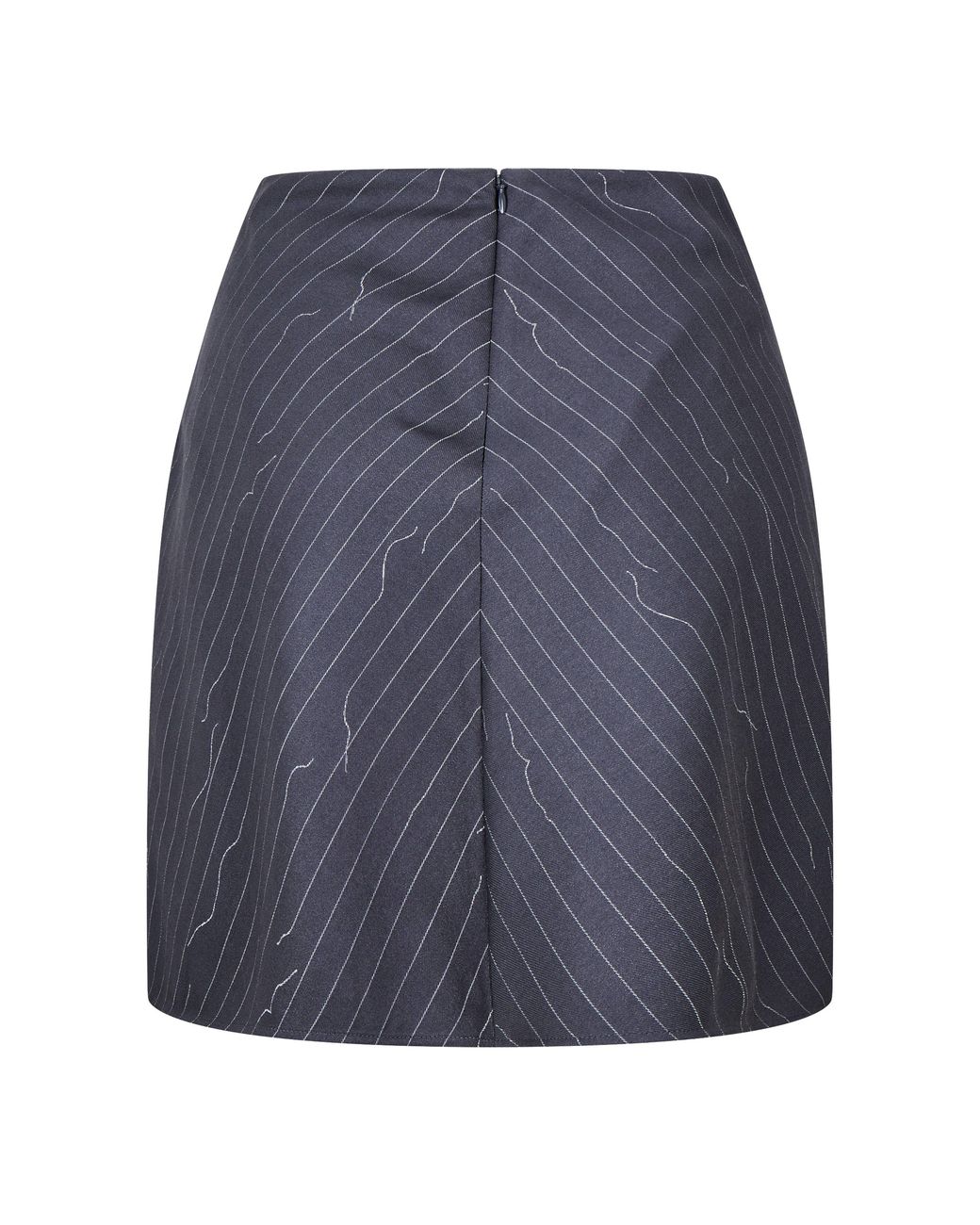Off-White c/o Virgil Abloh Blue Mini Skirt