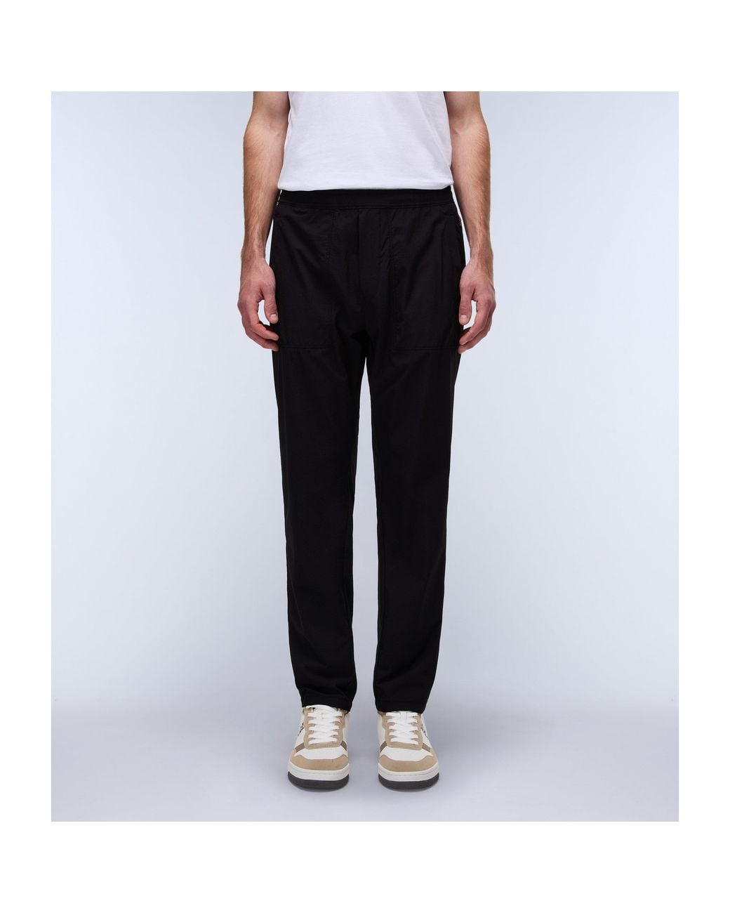 Napapijri Black Tapered Trousers for men