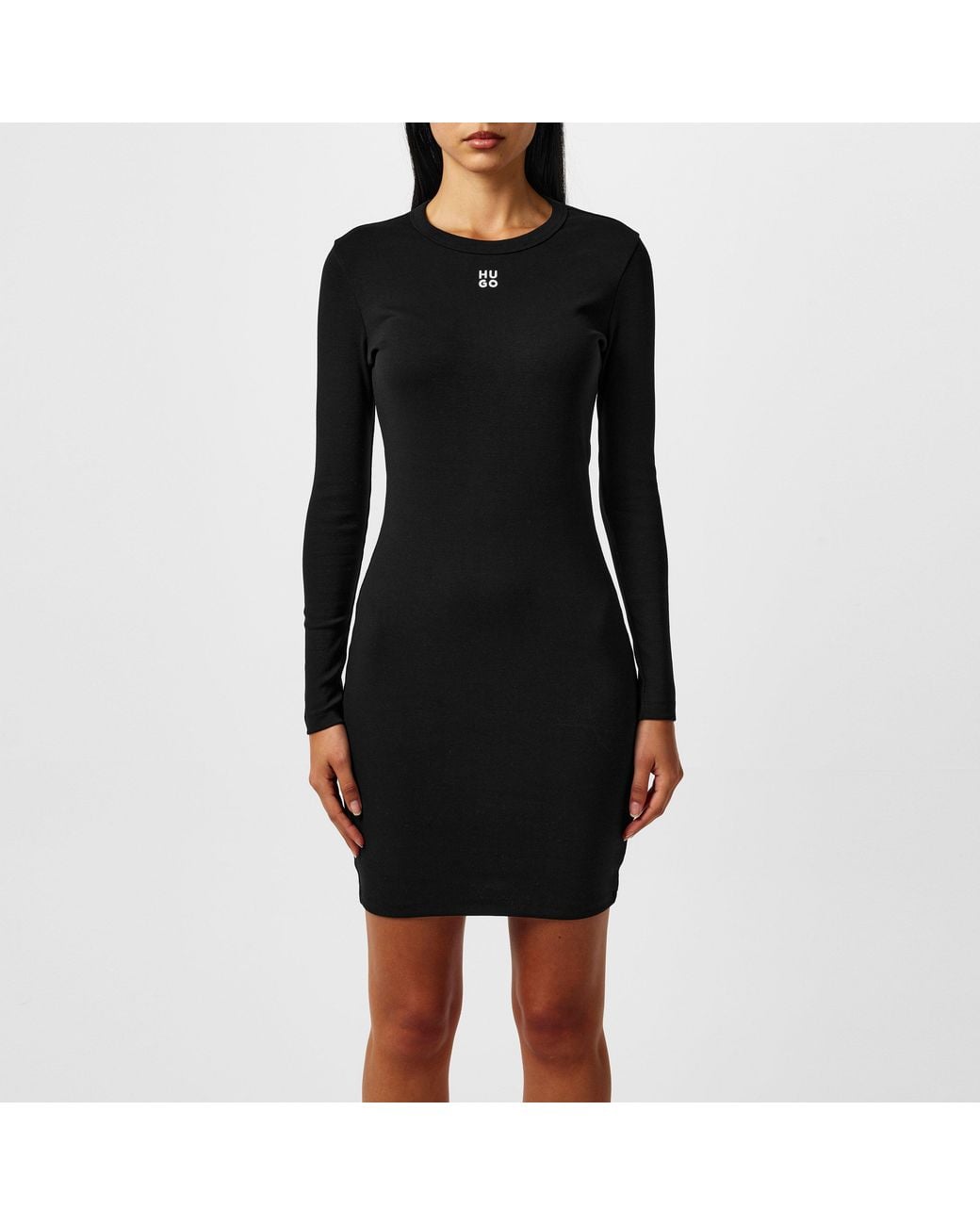 HUGO Black Nemalia Mini Dress