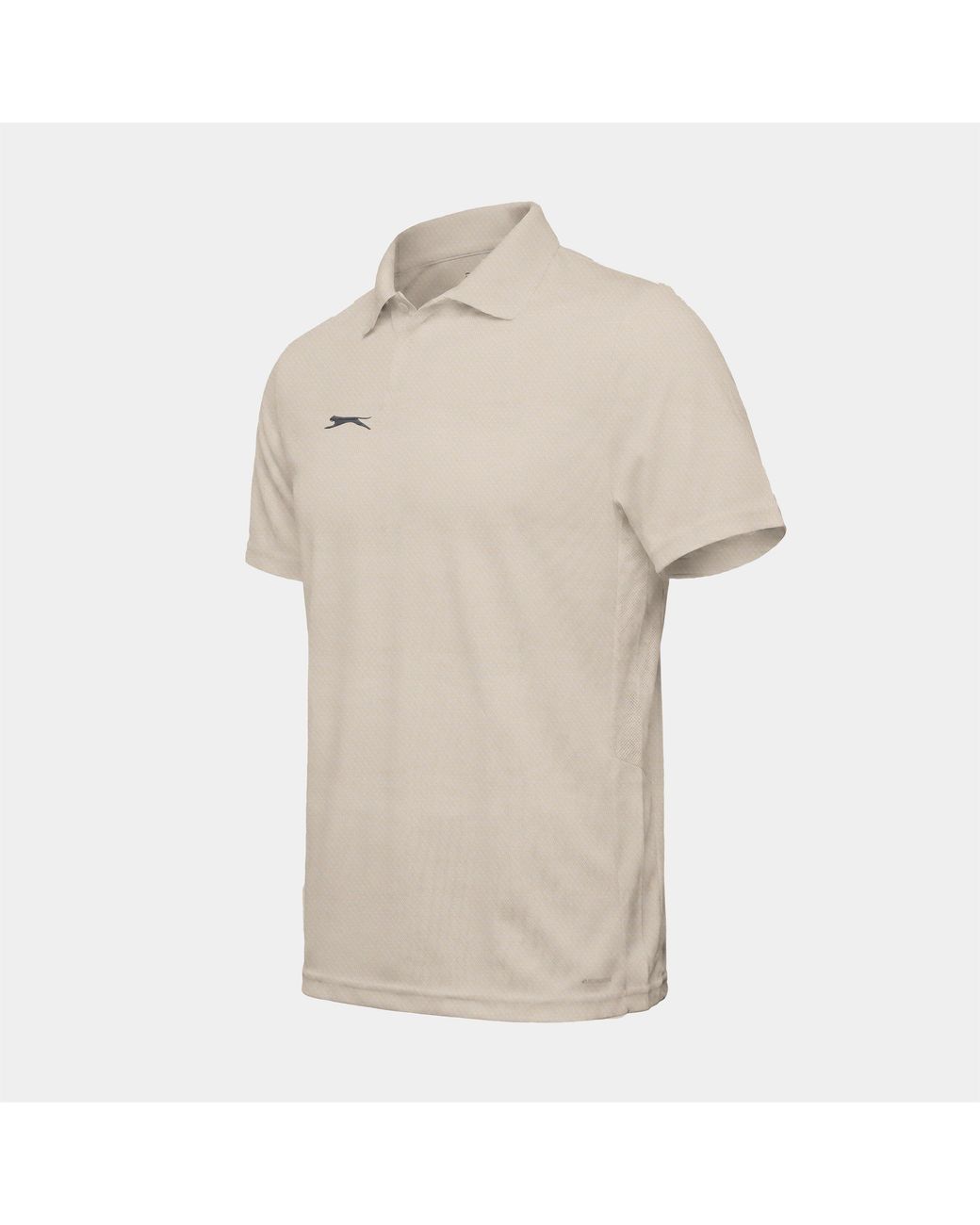 Slazenger 1881 White Short Sleeve Cricket Shirt for men