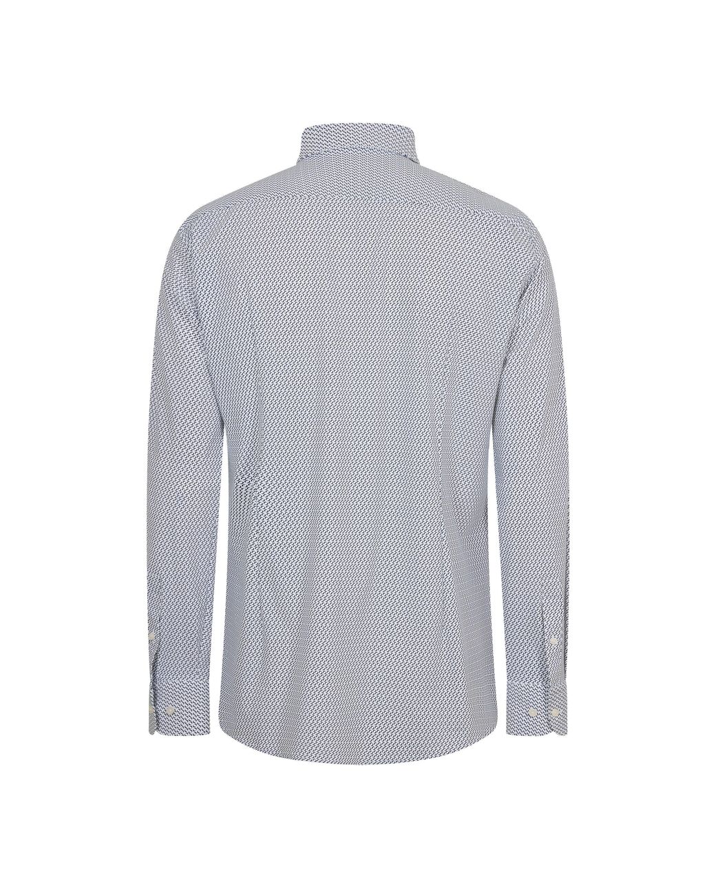 Boss Blue P Hank S Kent Long Sleeve Oxford Shirt for men